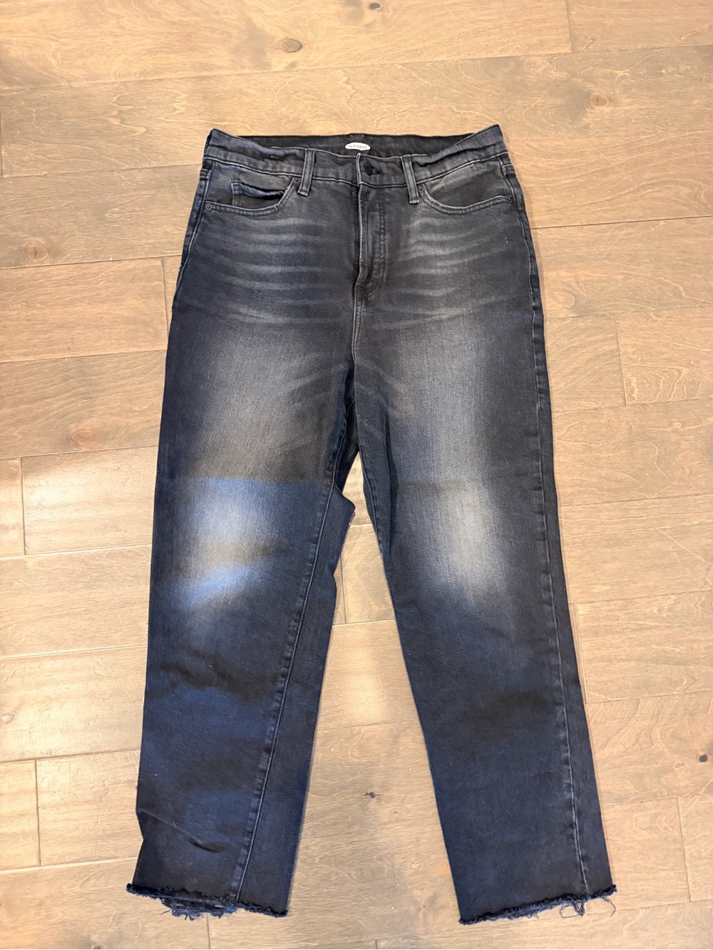 Old Navy Black Straight Leg Jeans